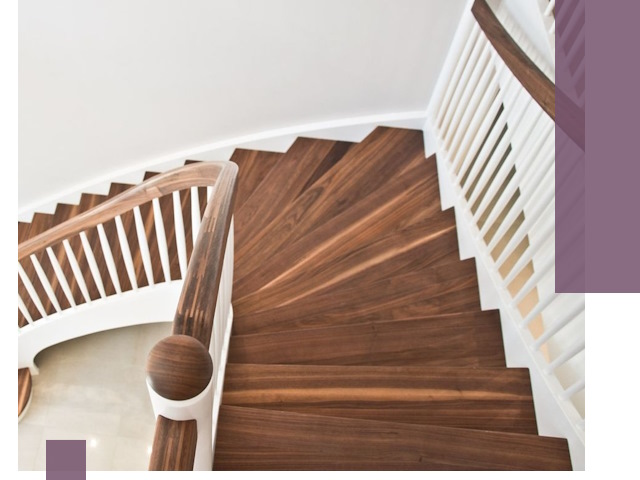 Деревянные лестницы под ключ в Комсомольске-на-Амуре — изготовление и монтаж