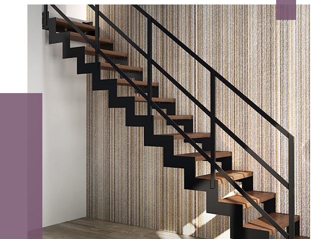 Изготовление металлических лестниц в Комсомольске-на-Амуре от 48469 руб. | ПРОЛЁТ-Кмс