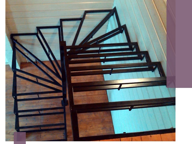 Изготовление металлических лестниц любой сложности в Комсомольске-на-Амуре