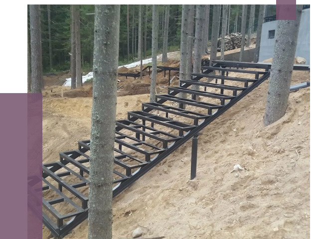 Монтаж металлических лестниц в Комсомольске-на-Амуре от 13520 руб. 