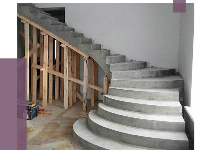 Изготовление бетонных лестниц под ключ в Комсомольске-на-Амуре от 19898 руб. | ПРОЛЁТ-Кмс