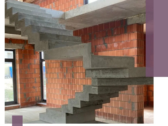 Изготовление бетонных лестниц под ключ в Комсомольске-на-Амуре