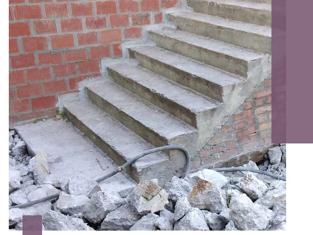 Демонтаж бетонных лестниц в Комсомольске-на-Амуре: быстро и безопасно