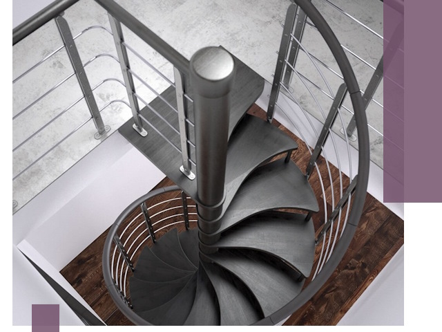 Демонтаж винтовых лестниц в Комсомольске-на-Амуре — быстро и безопасно