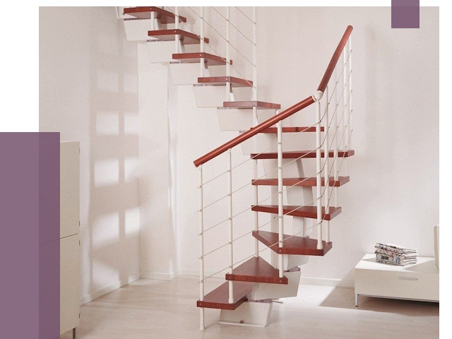 Изготовление лестниц на больцах в Комсомольске-на-Амуре от 9694 руб. | ПРОЛЁТ-Кмс