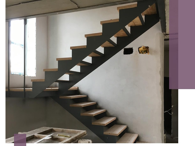 Изготовление лестниц на металлокаркасе в Комсомольске-на-Амуре от производителя