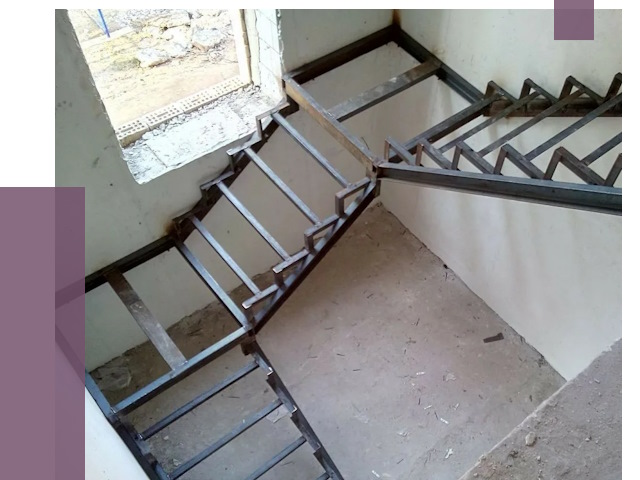 Монтаж лестниц на металлокаркасе в Комсомольске-на-Амуре от 12755 руб. — ПРОЛЁТ-Кмс