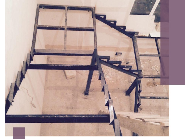 Монтаж лестниц на металлокаркасе в Комсомольске-на-Амуре быстро и качественно