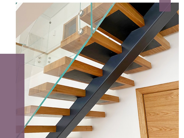 Лестницы на монокосоуре в Комсомольске-на-Амуре от 18877 руб. под ключ | ПРОЛЁТ-Кмс