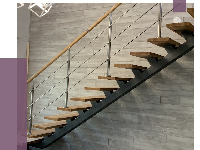 Изготовление лестниц на монокосоуре в Комсомольске-на-Амуре от 76020 руб. 