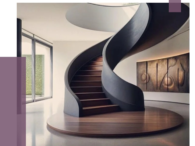 Элитные лестницы под заказ в Комсомольске-на-Амуре от 188774 руб. — ПРОЛЁТ-Кмс