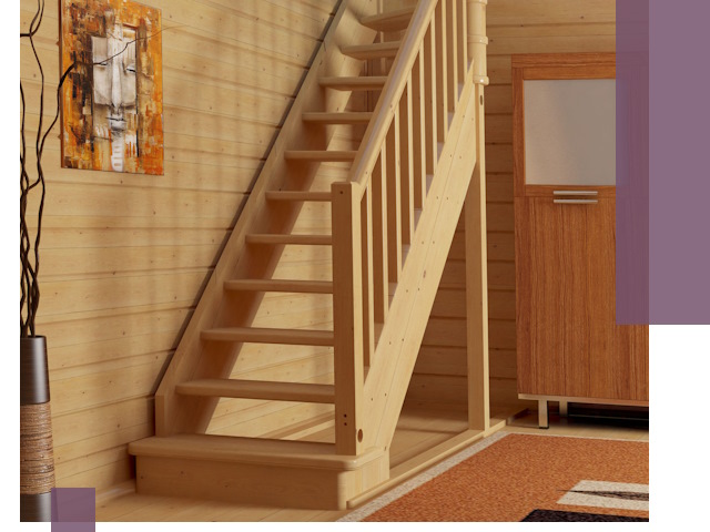 Лестницы эконом класса под ключ в Комсомольске-на-Амуре — недорого и быстро