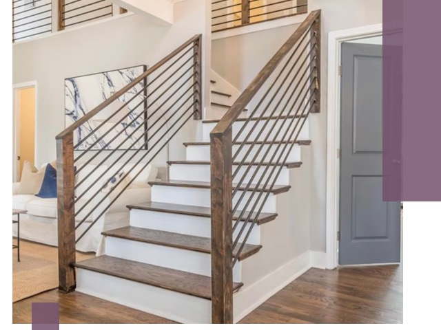 Лестницы для коттеджа под ключ в Комсомольске-на-Амуре — изготовление и монтаж