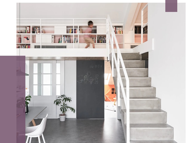 Лестницы для двухуровневой квартиры в Комсомольске-на-Амуре от 176019 руб. | ПРОЛЁТ-Кмс