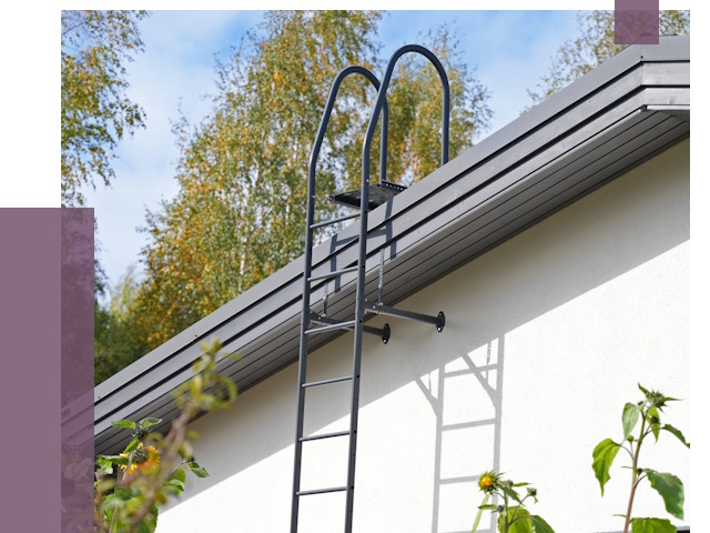 Лестницы на крышу в Комсомольске-на-Амуре от 19081 руб. — монтаж и монтаж ПРОЛЁТ-Кмс