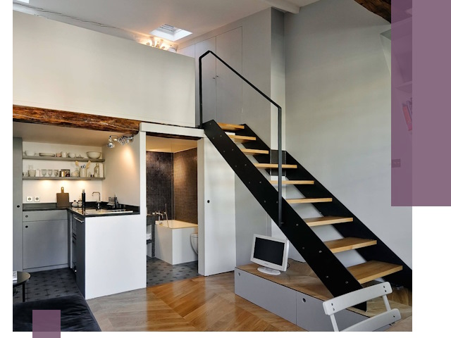 Лестницы на антресоль под ключ в Комсомольске-на-Амуре — изготовление и монтаж