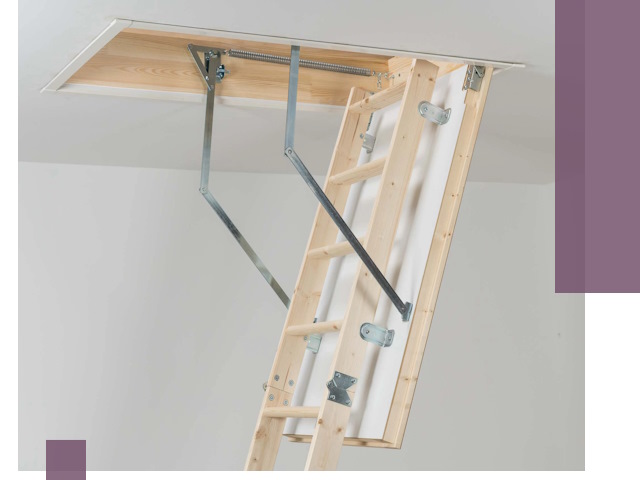 Установка чердачной лестницы под ключ в Комсомольске-на-Амуре