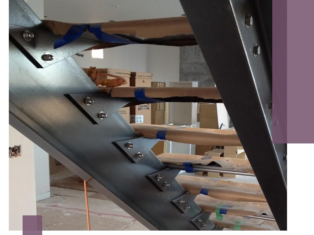 Усиление лестничных конструкций и усиление опор в Комсомольске-на-Амуре