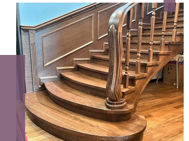 Дубовые лестницы под ключ в Комсомольске-на-Амуре от 176019 руб. — ПРОЛЁТ-Кмс