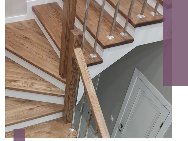 Обшивка металлических лестниц под ключ в Комсомольске-на-Амуре