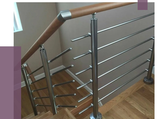 Изготовление перил в Комсомольске-на-Амуре от 4592 руб. — перила на заказ | ПРОЛЁТ-Кмс