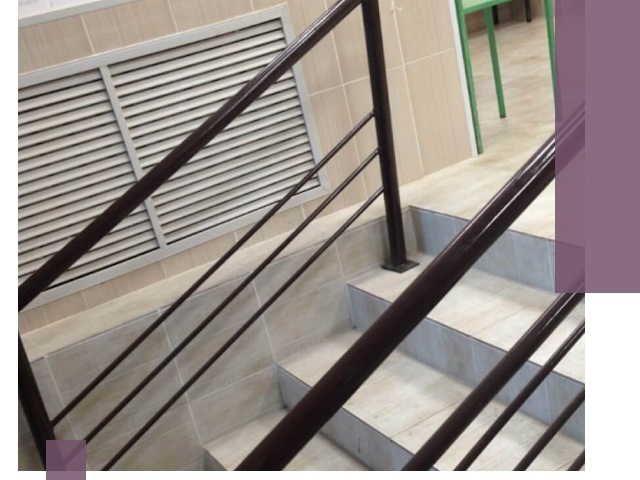 Изготовление перил из металла под ключ в Комсомольске-на-Амуре