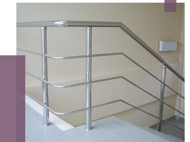 Алюминиевые перила в Комсомольске-на-Амуре от 6326 руб. под ключ | ПРОЛЁТ-Кмс