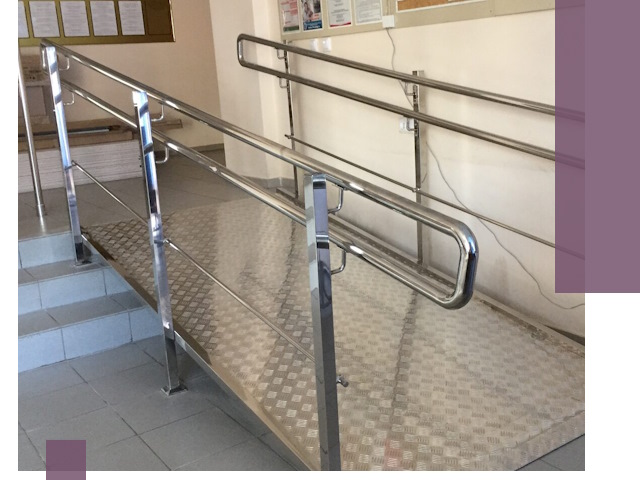 Перила для инвалидов в Комсомольске-на-Амуре — надежные поручни и ограждения