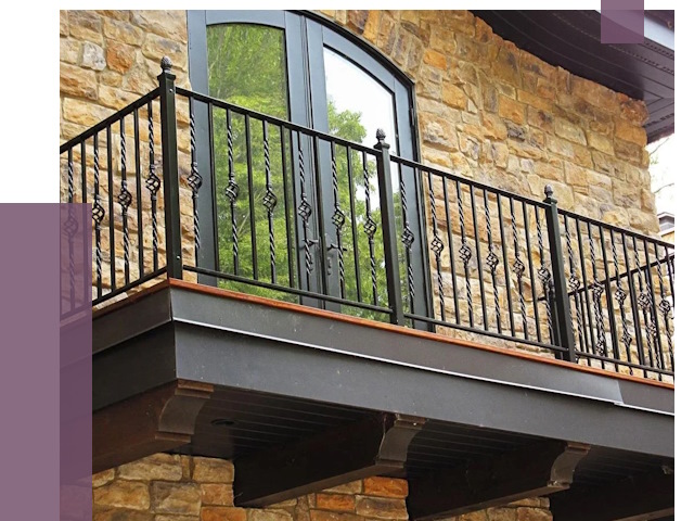 Балконные ограждения в Комсомольске-на-Амуре от 8010 руб. — купить | ПРОЛЁТ-Кмс