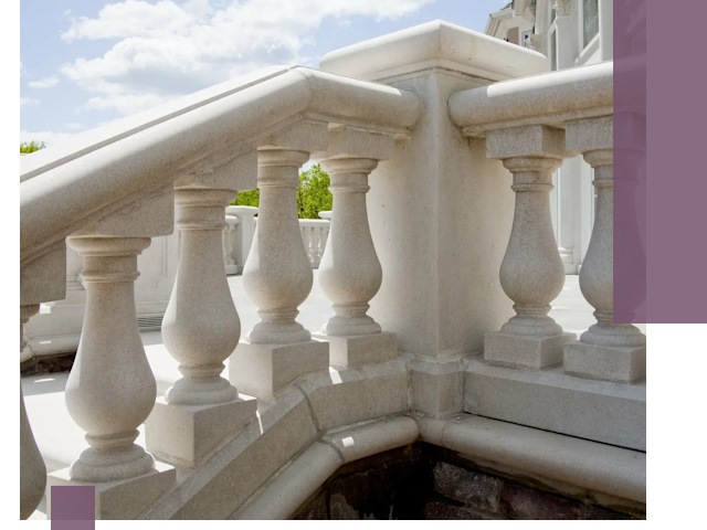 Балюстрады из металла и камня под ключ в Комсомольске-на-Амуре