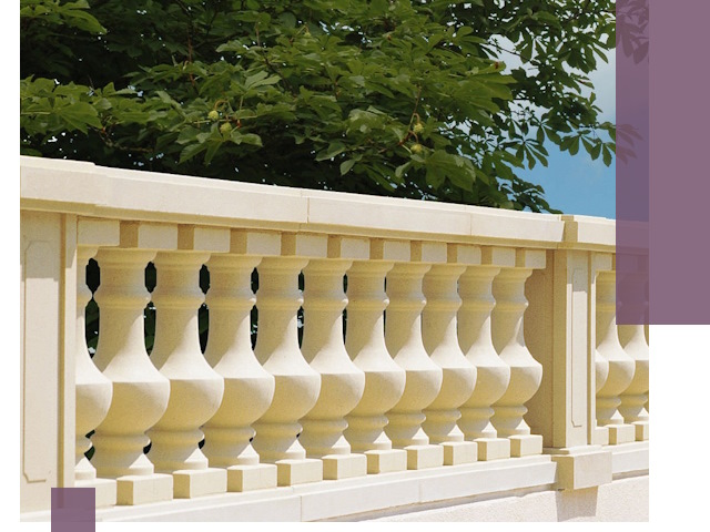 Установка балюстрады в Комсомольске-на-Амуре: изготовление и монтаж под ключ