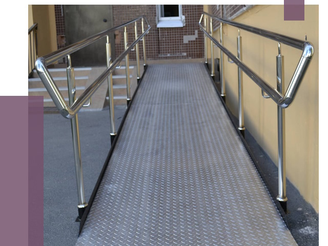 Пандусы в Комсомольске-на-Амуре от 12245 руб. — установка для инвалидов | ПРОЛЁТ-Кмс