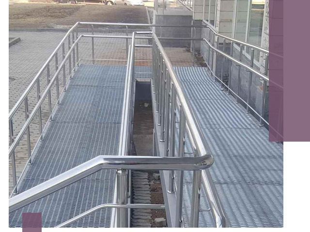 Монтаж пандусов любой сложности в Комсомольске-на-Амуре за короткие сроки