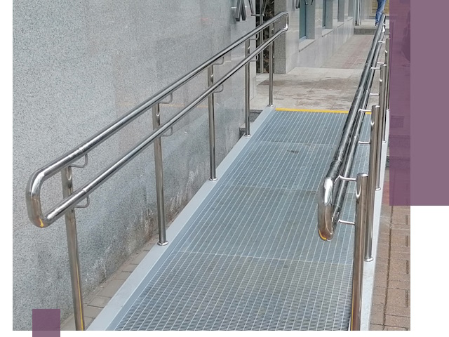 Пандусы для инвалидов в Комсомольске-на-Амуре — изготовление и монтаж