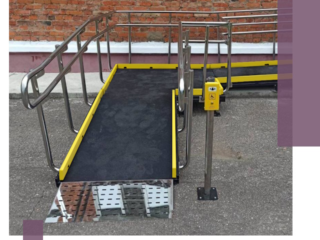 Изготовление наклонных пандусов для инвалидов в Комсомольске-на-Амуре