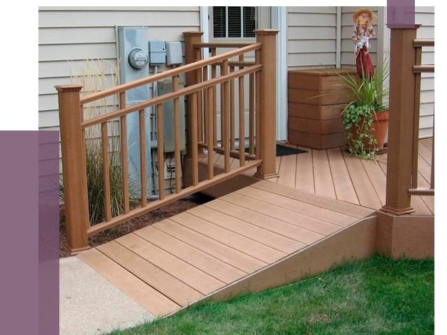 Пандус на крыльцо в Комсомольске-на-Амуре под ключ от 7755 руб. 