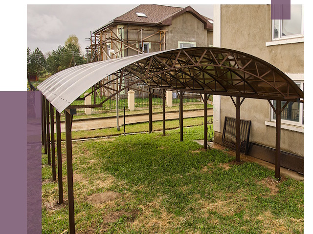 Демонтаж навесов в Комсомольске-на-Амуре от 4592 руб. — разборка и вывоз | ПРОЛЁТ-Кмс