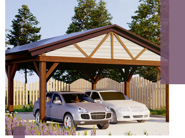 Навесы для автомобиля в Комсомольске-на-Амуре — изготовление и монтаж