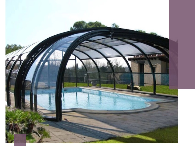 Навесы для бассейна в Комсомольске-на-Амуре: изготовление и монтаж под ключ