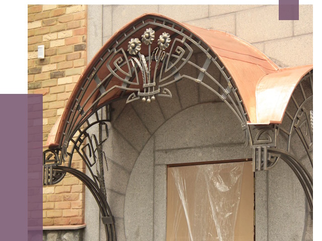 Арочные козырьки в Комсомольске-на-Амуре от 14541 руб. 