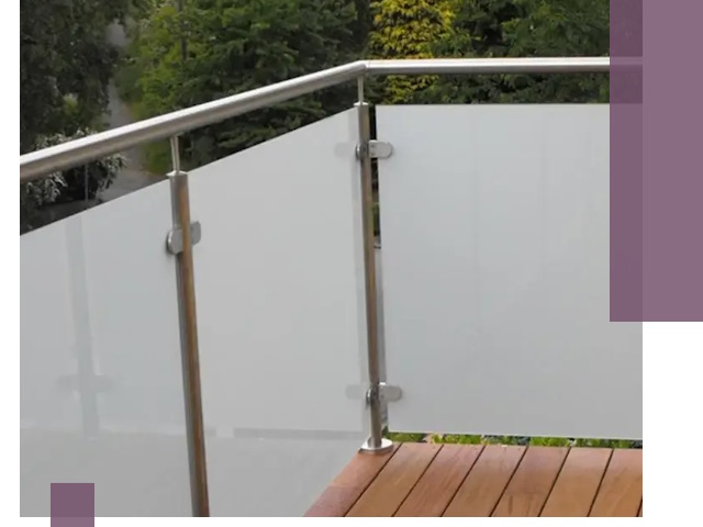 Алюминиевые парапеты для балконов и террас в Комсомольске-на-Амуре