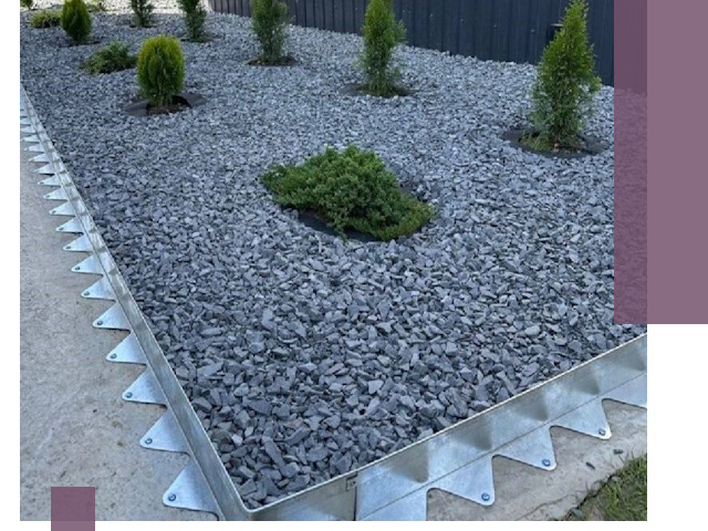 Оцинкованные металлические бордюры под заказ в Комсомольске-на-Амуре