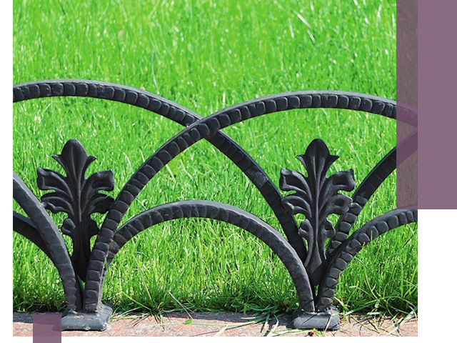 Декоративные металлические бордюры под ключ в Комсомольске-на-Амуре