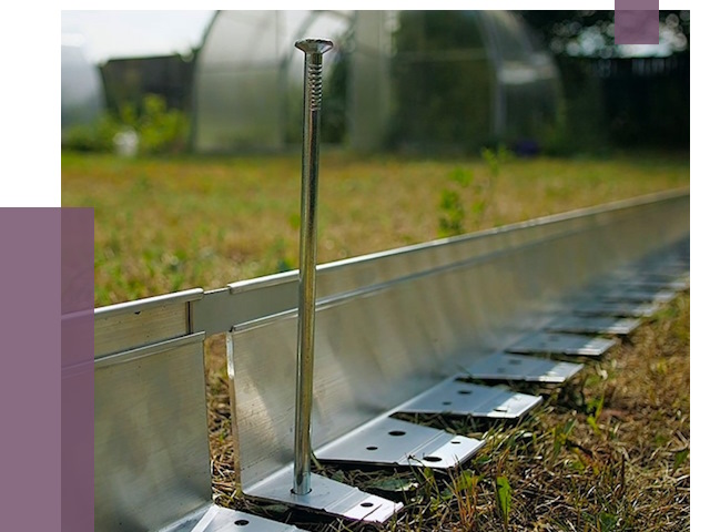 Металлические бордюры для газона в Комсомольске-на-Амуре от 4286 руб. | ПРОЛЁТ-Кмс