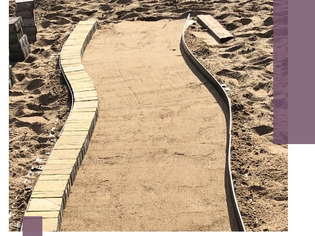 Металлические бордюры для тротуаров в Комсомольске-на-Амуре — прочные и долговечные