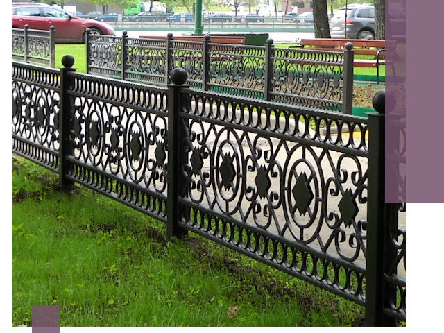 Секционные газонные ограждения под ключ в Комсомольске-на-Амуре