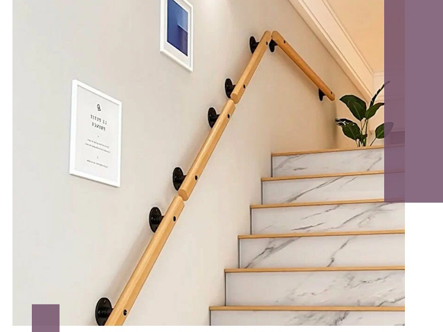 Поручни металлические и деревянные под ключ в Комсомольске-на-Амуре