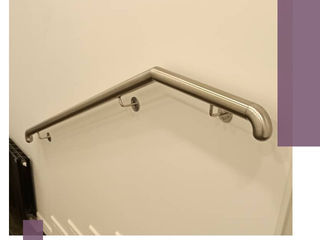 Изготовление пристенных поручней в Комсомольске-на-Амуре под ключ за сроки