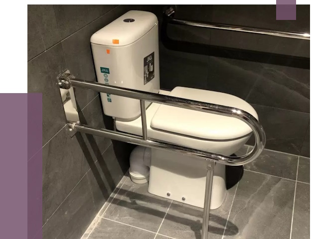 Поручни для санузлов в Комсомольске-на-Амуре от 4286 руб.  | ПРОЛЁТ-Кмс