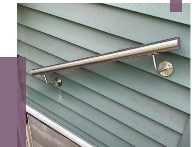 Поручни из нержавеющей стали в Комсомольске-на-Амуре от 7653 руб.  | ПРОЛЁТ-Кмс